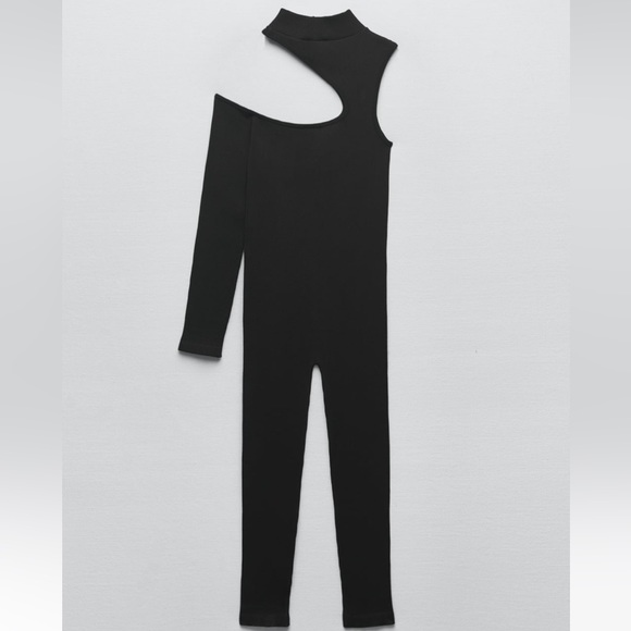 ZARA CUT OUT LONG JUMPSUIT - Picture 5 of 7